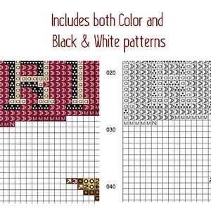 May include: A color and black and white cross stitch pattern for a word art project. The pattern includes the word "HALO" in a stylized font.