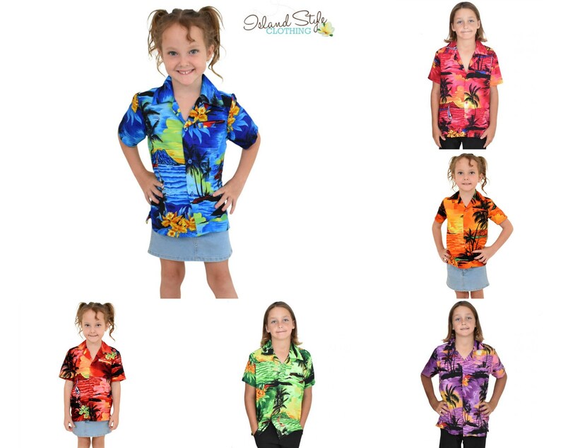 childrens hawaiian shirts