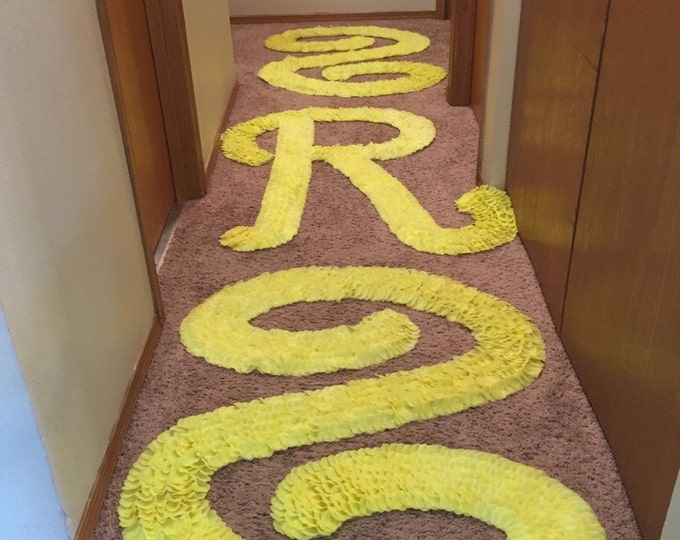 Rose Flower Petal Wedding Aisle Runner Example is 4' X Etsy