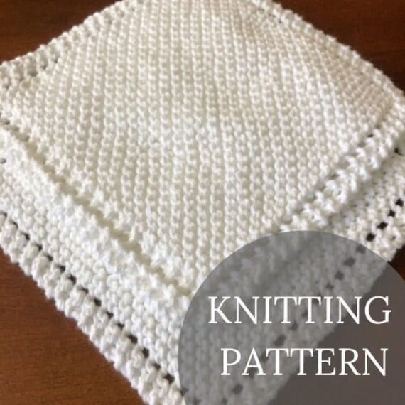 Lily Knit Waffle Dishcloth Pattern