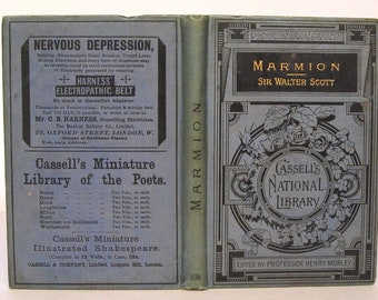 1888 - MARMION: a Tale of Flodden Field - by Sir Walter Scott - Published by Cassell and Company,