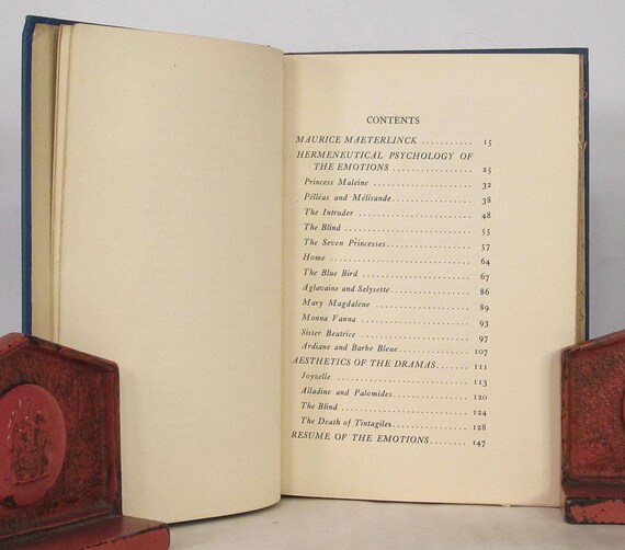 1914 Psychology Of Maeterlinck As Shown In His Dramas By Granville Forbes Sturgis - 