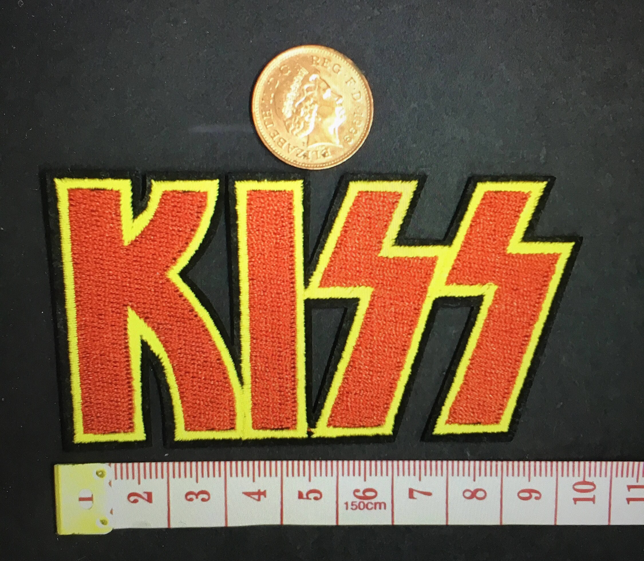 Iconic Kiss Iron on diy appliqué patch flair Hard Rock Heavy Etsy