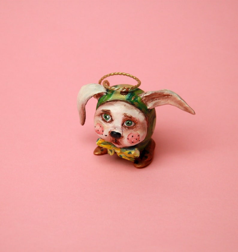 Easter bunny ornament