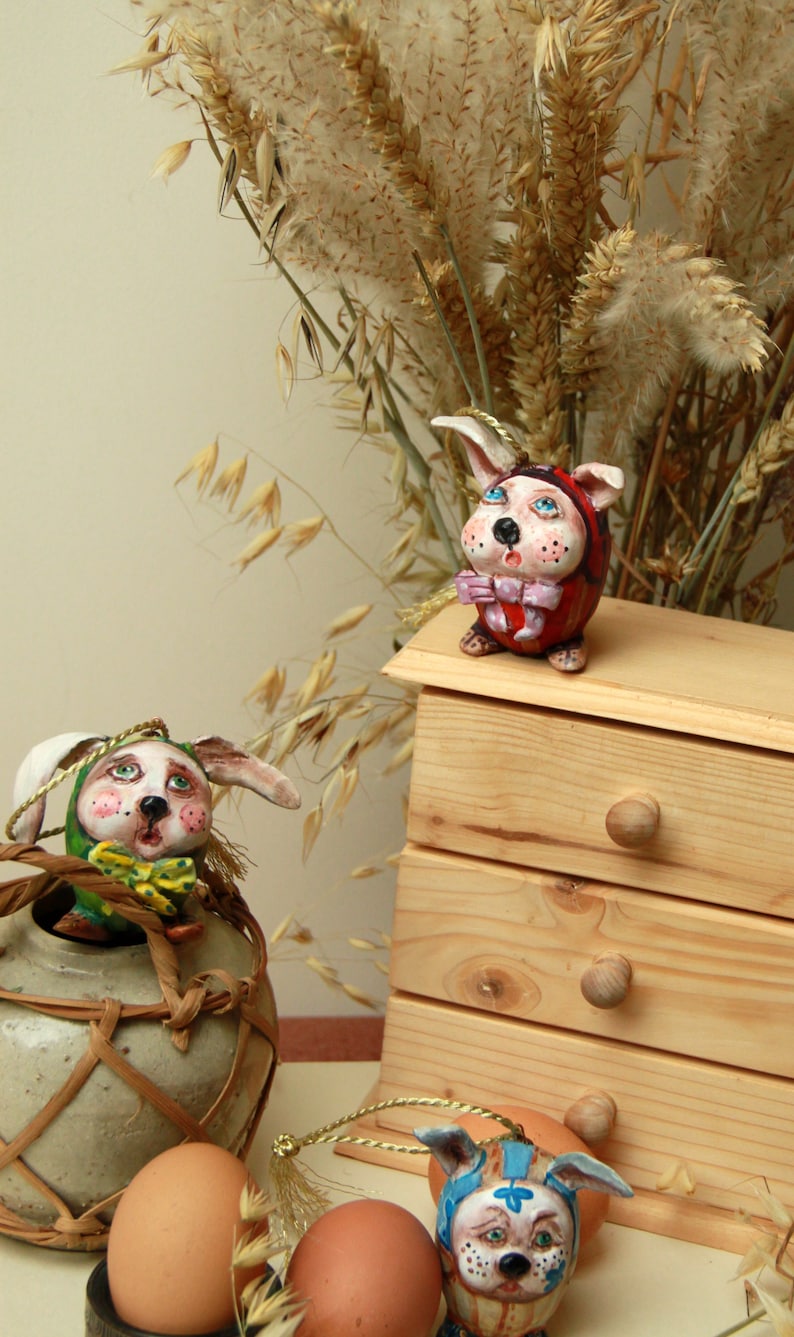 Easter bunny ornament