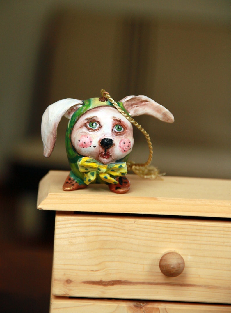 Easter bunny ornament