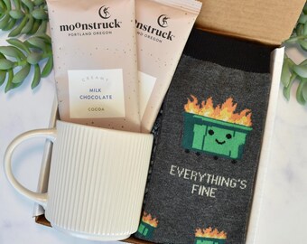 Funny Coworker Gift Box | Funny Work White Elephant | Office Gift, Work Stress Relief Box Employee Appreciation Gift Boss Gift