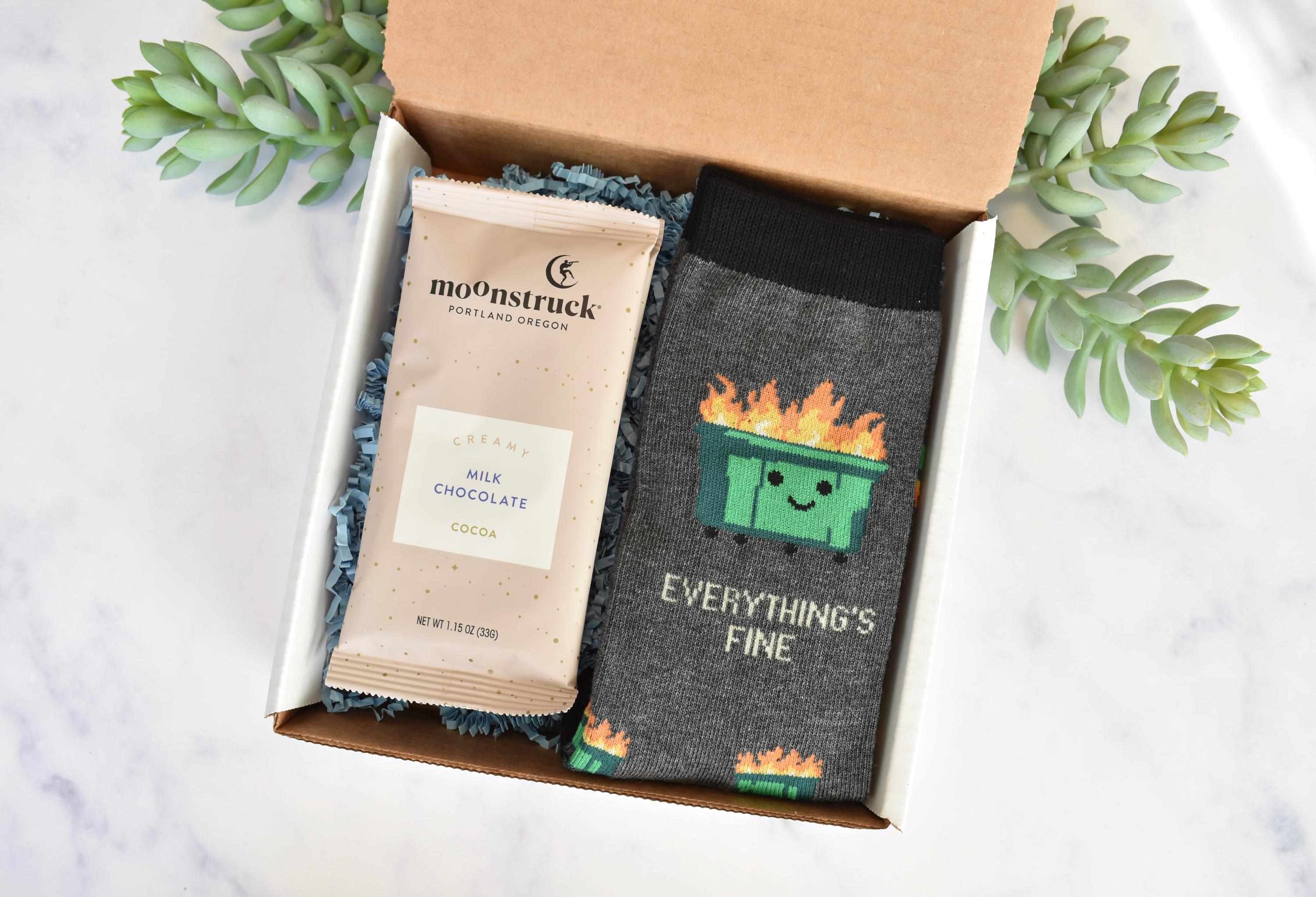 Funny Coworker Gift Box | Funny Work White Elephant | Office Gift, Work Stress Relief Box Employee Appreciation Gift Boss Gift