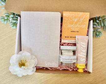 Self Care Gift Box – Spa Gift Set for Women – Aromatherapy Gift Basket – Relaxation Kit – Stress Relief Spa Package