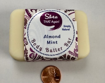 Body Butter Bar (NOT SOAP!!) by Shea THAT Again! ~~ Simply Natural ~~ 2-2.5 oz.