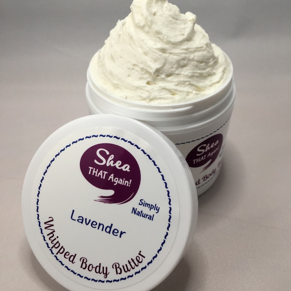 Whipped Body Butter by Shea THAT Again! ~~ Simply Natural ~~ 3.25 oz net weight