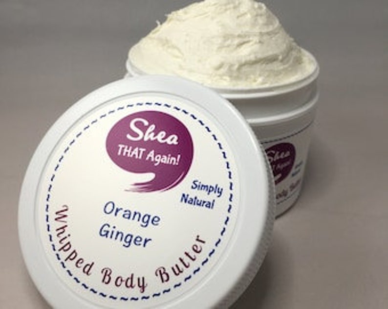 Whipped Body Butter by Shea THAT Again Simply Natural 6.0 oz net weight image 1