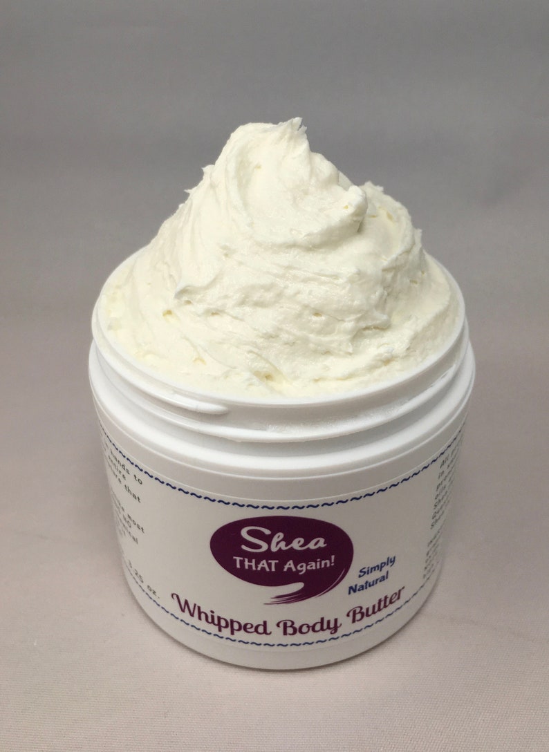 Whipped Body Butter by Shea THAT Again Simply Natural 3.25 oz net weight image 4