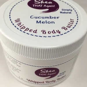 Whipped Body Butter by Shea THAT Again Simply Natural 6.0 oz net weight image 3