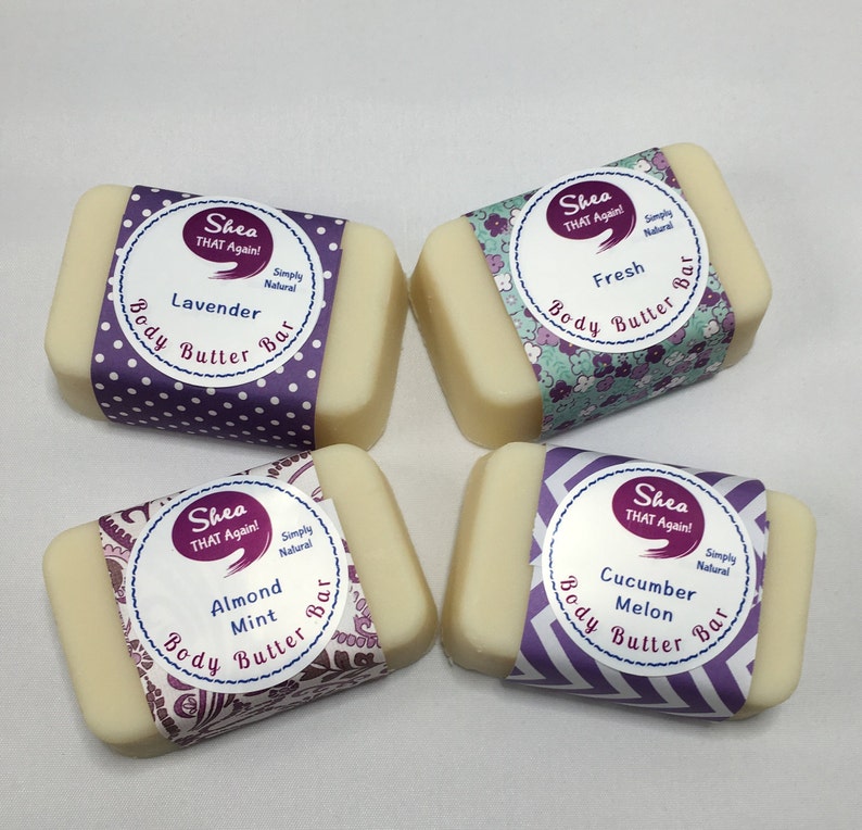 Body Butter Bar by Shea THAT Again Simply Natural 22.5 Etsy