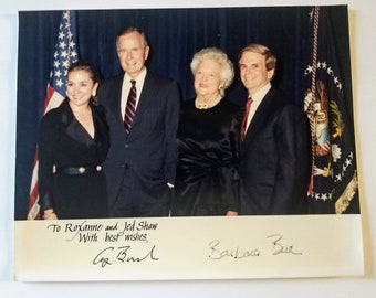 1989 First Lady BARBARA BUSH Glossy 8x10 Photo Poster Political Print George
