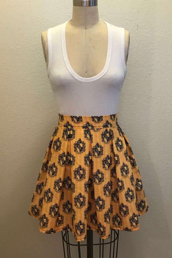 Harry Potter Hufflepuff House Printed Adult High Waisted | Etsy