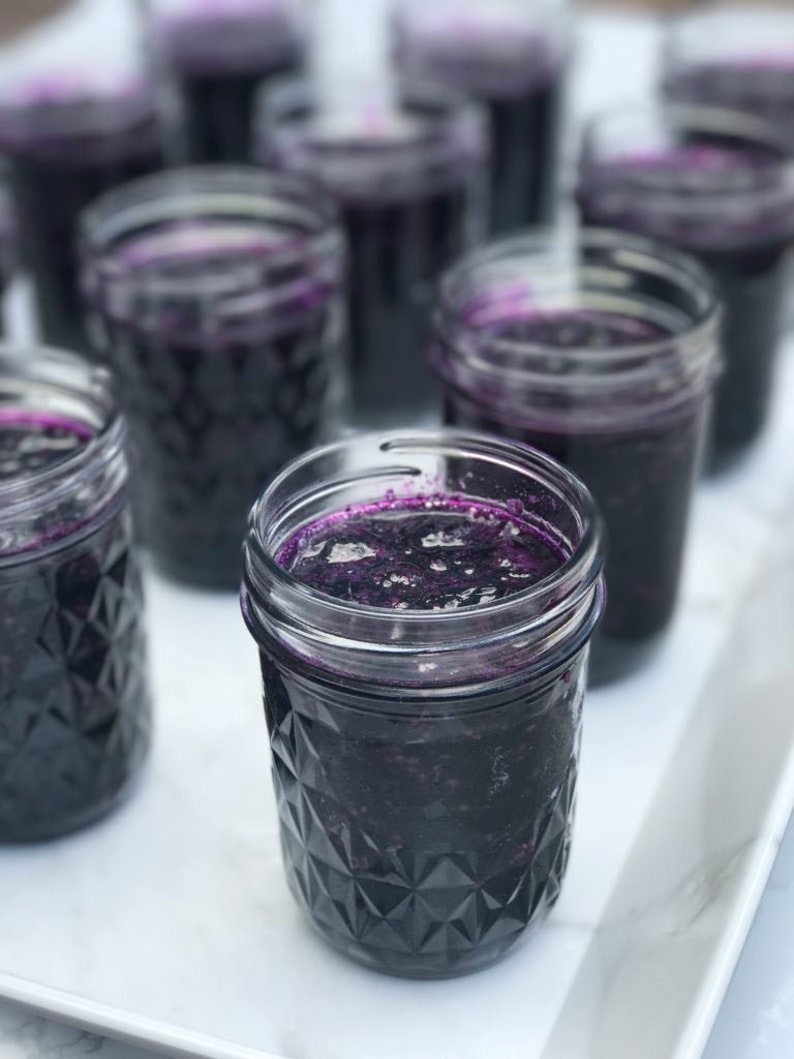 FRESH Home Made Organic Huckleberry Jam Or Jelly All Natural Great For Gifts