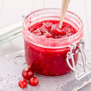FRESH Home Made Red Gooseberry Jam All Natural Great For Gifts