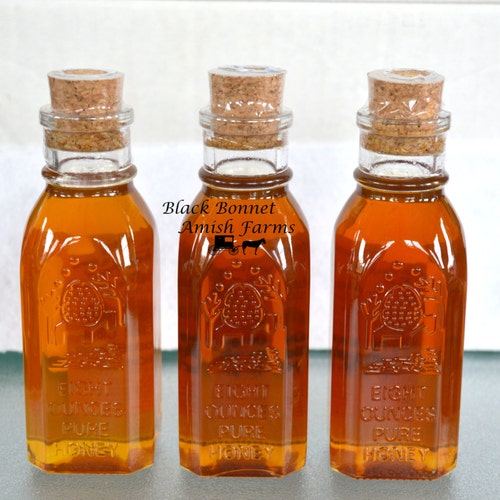 100 Real Pure Raw Honey 3 8 Oz. Muth Jars Gift Boxed of Etsy
