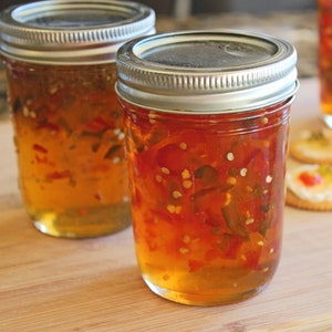 FRESH Home Made Pepper Jelly All Natural Great For Gifts image 1