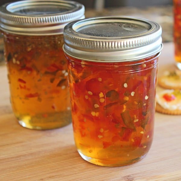 FRESH Home Made Pepper Jelly  All Natural Great For Gifts