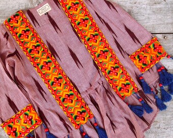 boho chic/hippie clothing/hippie clothes/ethnic clothing/kimono jacket/boho kimono/hippie jacket/boho clothing/boho top/bohemian clothing