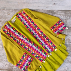 bohemian jacket,hippie robe,ethnic top,silk kimono,silk robe,beach cover up,banjara,gipsy,boho chic