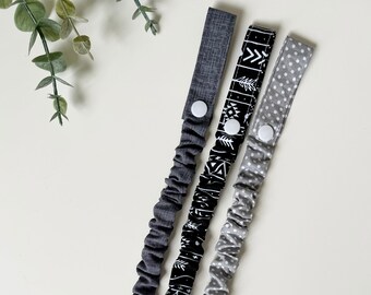 Pram Toy Saver Straps x 3