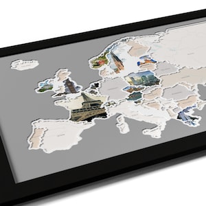 Carte photo Europe