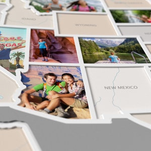 50 States Photo Map A Unique USA Travel Collage image 5