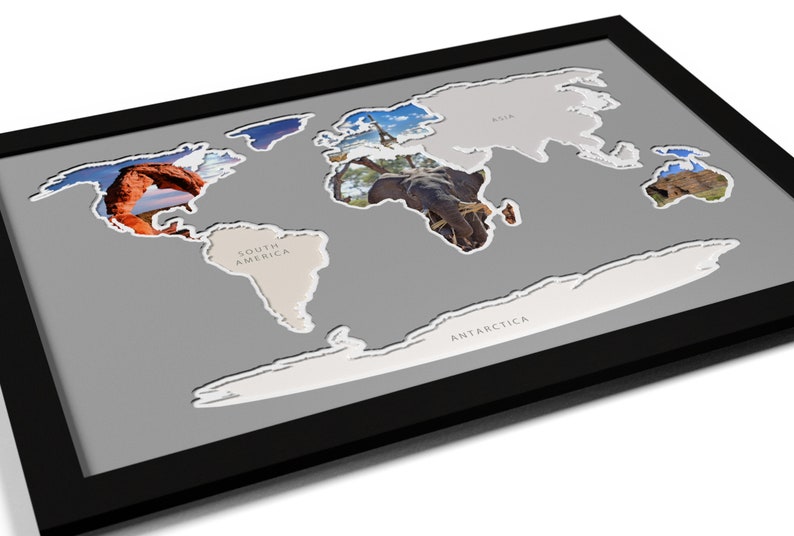 Seven Continents Photo Map image 1