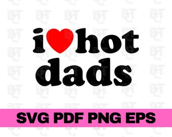 minuscules coeurs j'aime les papas chauds cricut, je coeur les papas chauds svg, je coeur les papas chauds drôles, chemise je coeur les papas chauds, je coeur les papas chauds drôles, j'aime les papas