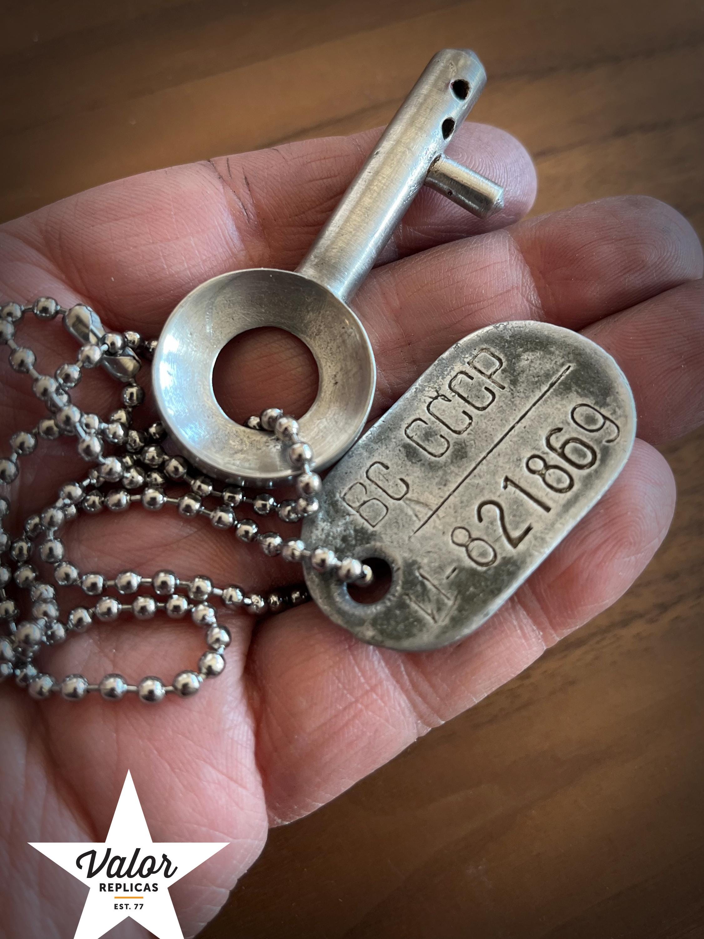 Nuclear Key Rings Soviet Nuclear Launch Key Replica With REAL Soviet Dog Tag - Etsy