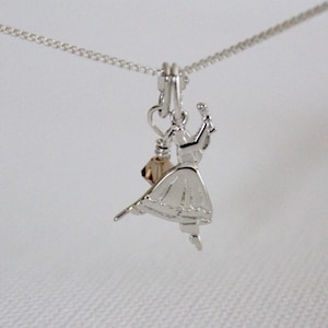Clara Necklace, Nutcracker Ballet Clara Chain, Clara Dance Nutcracker Necklace, Clara Ballet Necklace, Christmas Clara Nutcracker Necklace
