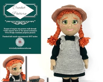 CROCHET PATTERN: Anne of Green Gables