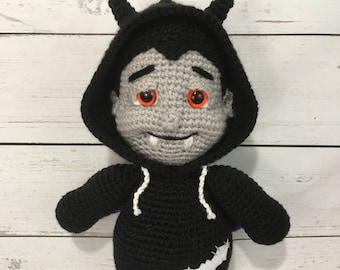 CROCHET PATTERN: PJ Pals Victor Vampire