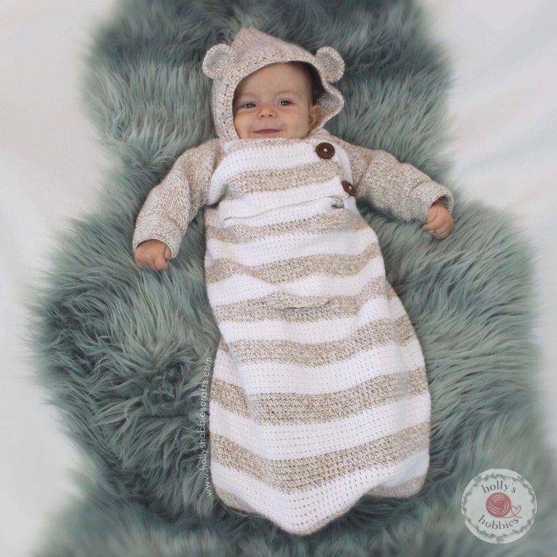CROCHET PATTERN Baby Bunting Sack / Sleep Sack / Carseat Sack Etsy Canada