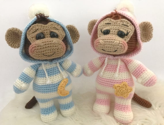PJ Pals Max Macy Monkey Etsy Ireland