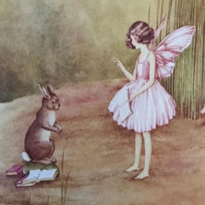 8 x Ida Rentoul Outhwaite Fairy Papers-Journal indésirable éphémères-scrapbooking-fabrication de cartes-papier collage-kits de créations.