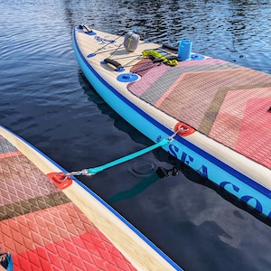 Otter Straps for Stand Up Paddle Boards - 18&quot; Yellow