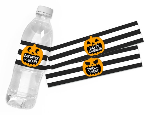 8oz BLACK Happy Halloween Flask 8oz BLACK Happy Halloween Flask