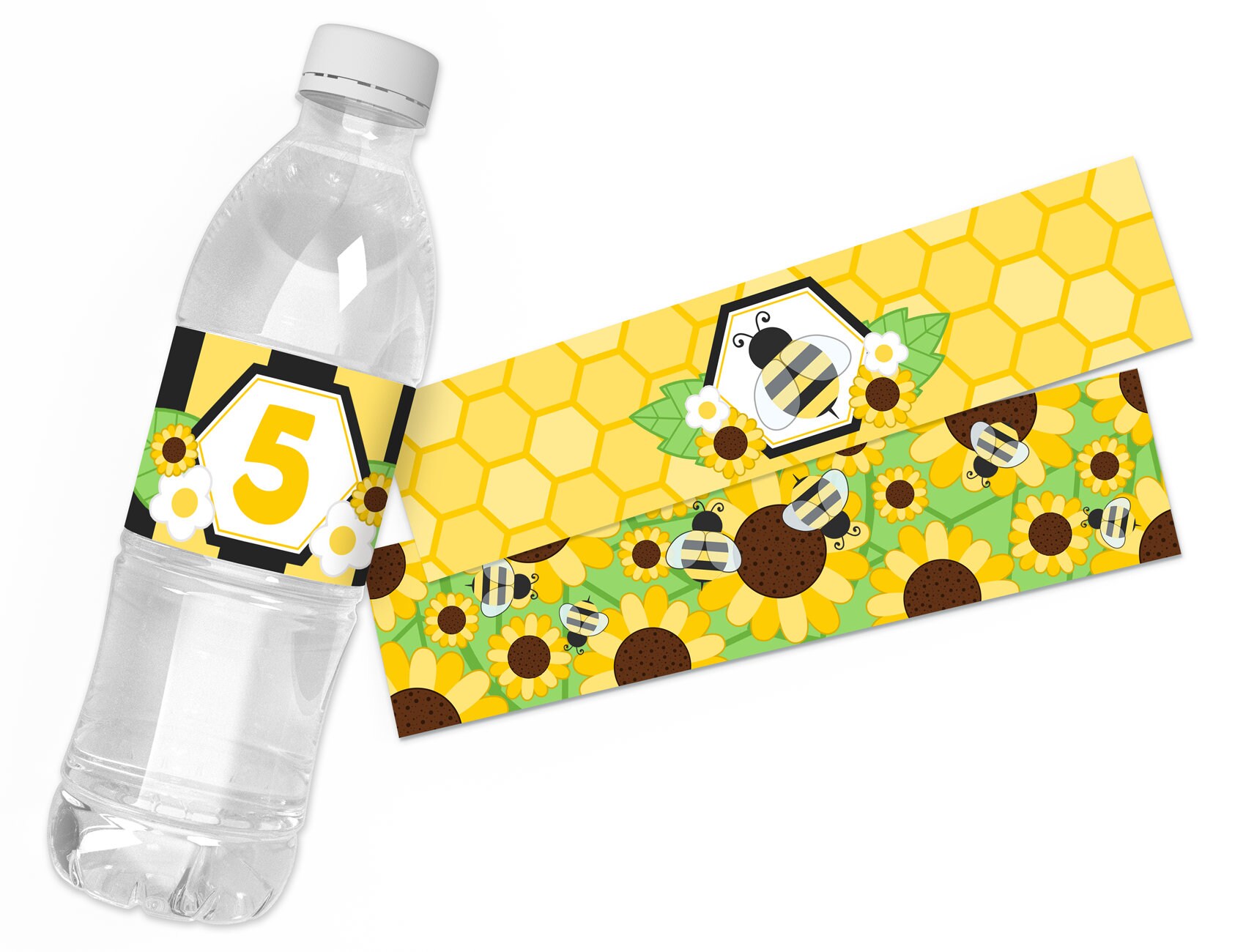Printable Kid's Bumble Bee Birthday Party Decorations - Etsy