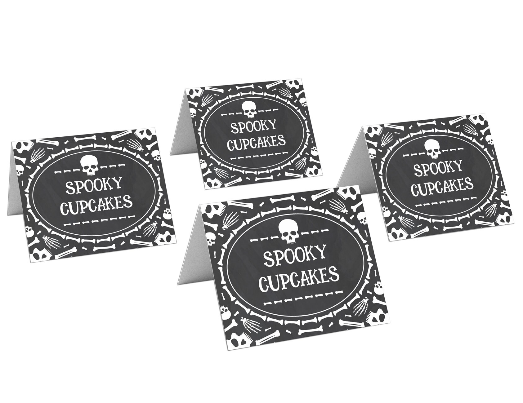 Printable Skeleton Halloween Party Decorations Halloween - Etsy
