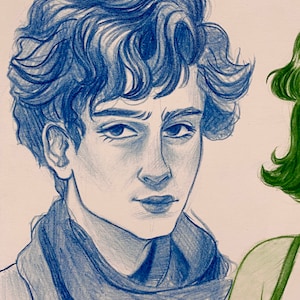 Watercolor Pencil Sketches