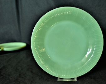 Jadeite Jane Ray Luncheon Plates from Fire King