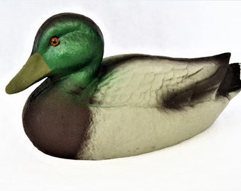 Vintage Carry-Lite Mallard Drake Duck Decoy