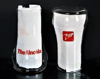 The Un-Cola 7 Up Glasses