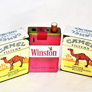 Vintage Advertising Lighters, Tobacco Memorabilia