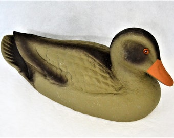Vintage Carry-Lite Mallard Duck Decoy
